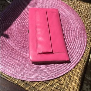 SOLD. Hot pink wallet